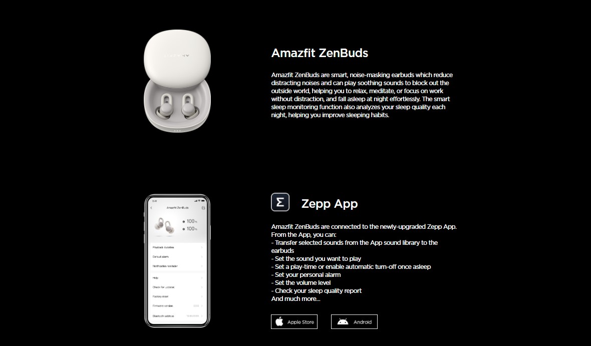 Amazfit ZenBuds