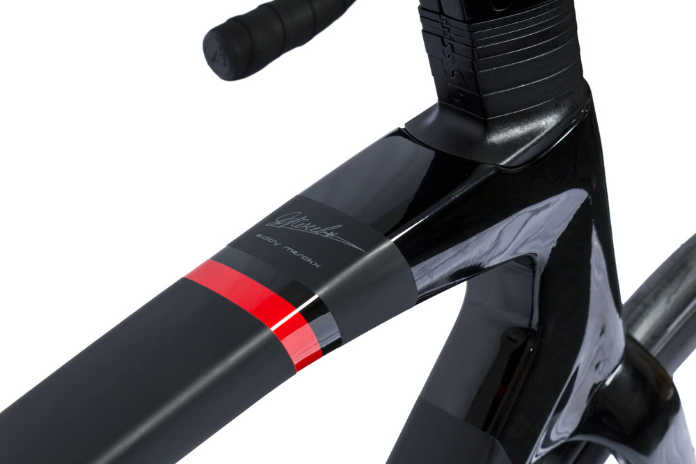 FEsports | eddy merckx 525 DISC Frameset Black-Black-Red Matte/Gloss