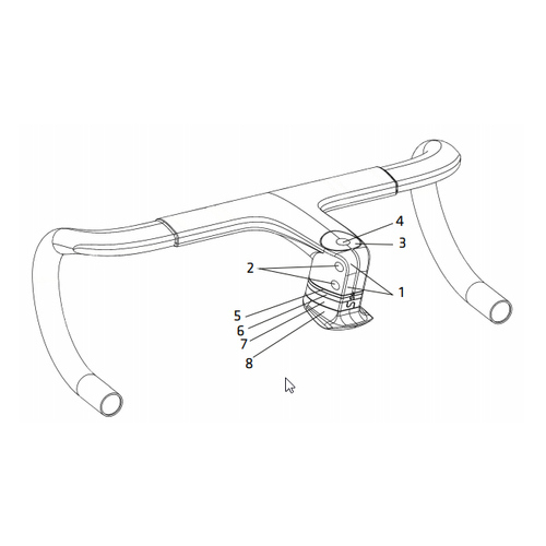 forza integrated handlebar